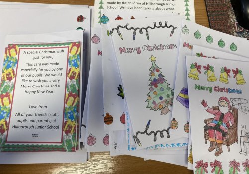 Chrisrmas Cards Created By The Children